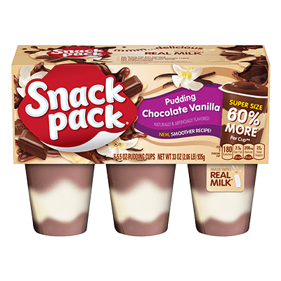 Chocolate Vanilla Super Snack Pack