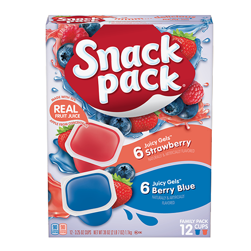 Strawberry & Berry Blue Family Pack
