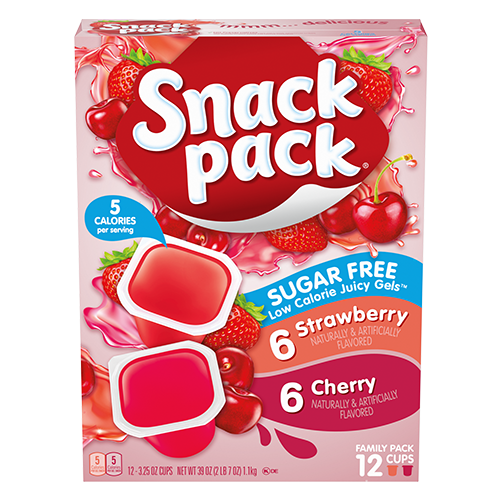 Sugar Free Strawberry & Cherry Family Pack